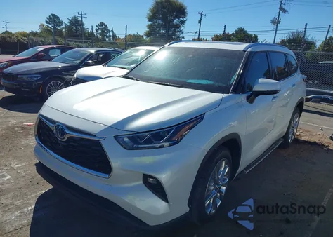 2022 Toyota Highlander Hybrid Limited из США, поврежденный, VIN 5TDYARAH3NS515474